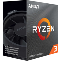 Процессор AMD Ryzen 3 4300G 4C/8T 3.8/4.0GHz Boost 4Mb Radeon Graphics AM4 65W Box (100-100000144BOX)