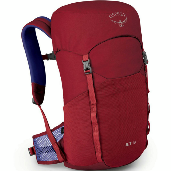 

Рюкзак Osprey Jet 18 cosmic red - O/S - красный