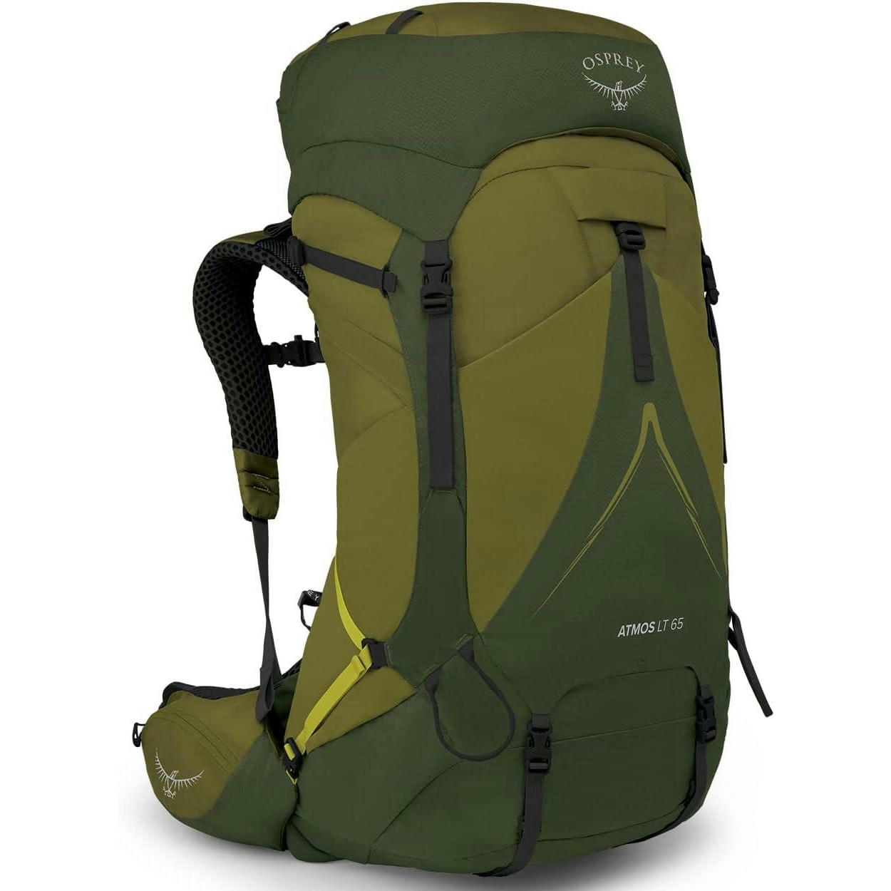 Рюкзак Osprey Atmos AG LT 65 строгое достоинство/green peppercorn - L/XL - зеленый фото 