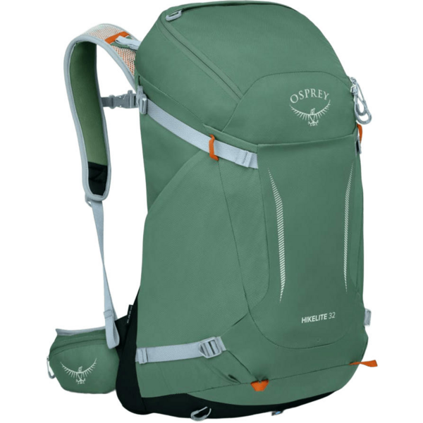

Рюкзак Osprey Hikelite 32 pine leaf green - S/M - зеленый
