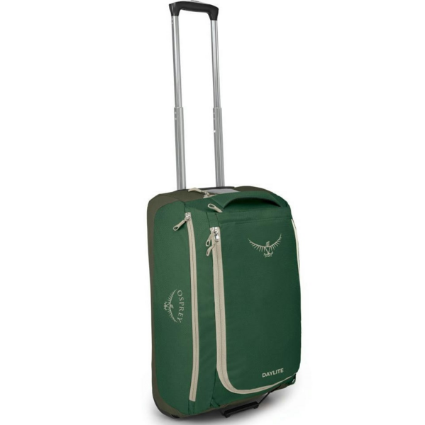 

Сумка на колесах Osprey Daylite Carry-On Wheeled Duffel 40 green canopy/green creek - O/S - зеленый