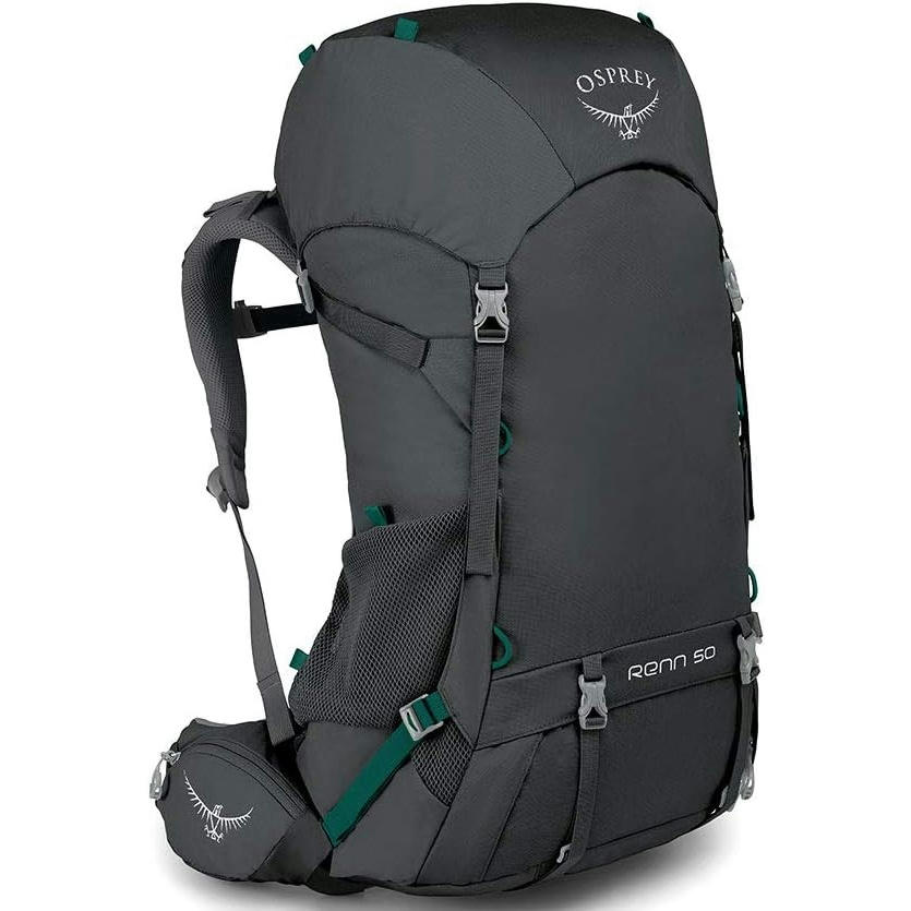 Рюкзак Osprey Renn 50 dark charcoal/gray wolf – O/S – чорнийфото