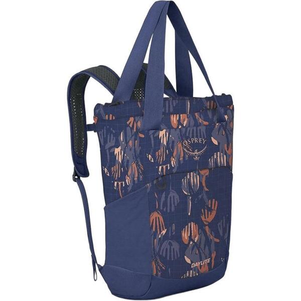 

Рюкзак Osprey Daylite Tote Pack wild blossom print/alkaline - O/S - синий