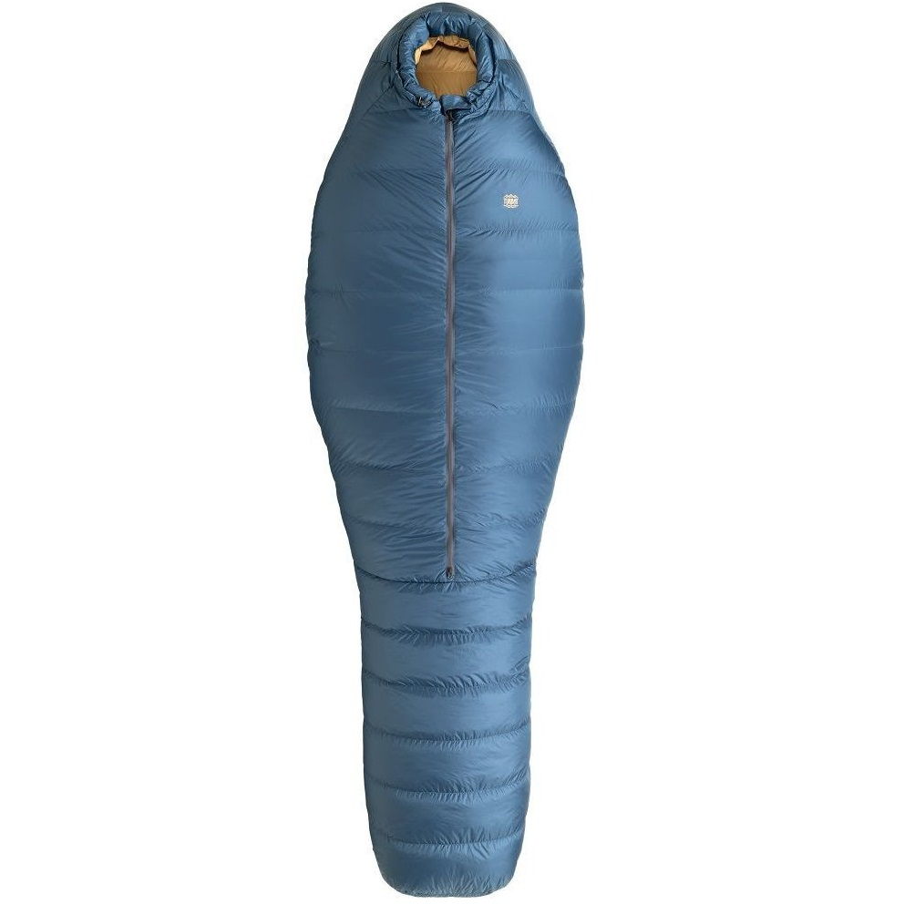 Спальник пуховой Turbat Kuk 700 Legion Blue/Dark Cheddar - 185 см - Синий/Оранжевый фото 