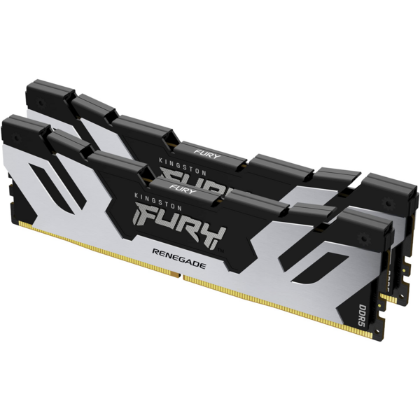 

Память ПК Kingston DDR5 32GB KIT (16GBx2) 7600 FURY Renegade XMP Серый (KF576C38RSK2-32)