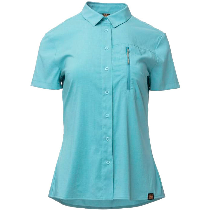 Рубашка женская Turbat Maya SS Wmn Meadowbrook Blue XS голубой фото 