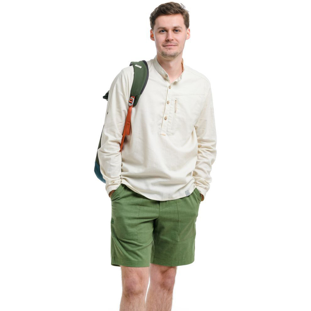Рубашка мужская Turbat Madeira Hemp Mns light beige M бежевый фото 