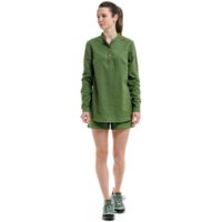 Рубашка женская Turbat Madeira Hemp Wmn bronze green S зеленый