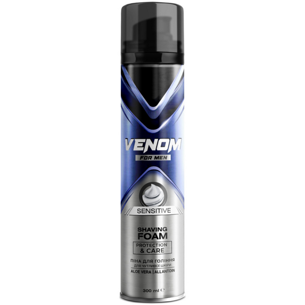 Акція на Пена для бритья Venom for men Sensitive 300мл від MOYO