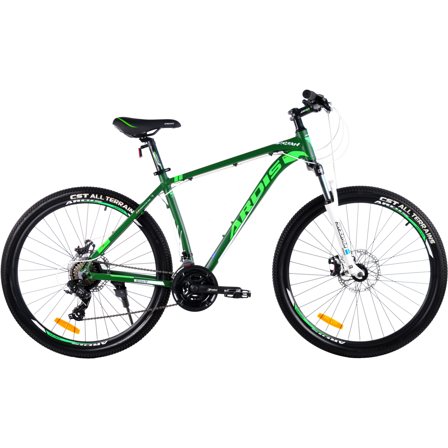 Велосипед ARDIS 27,5 МТВ AL &quot;SHULTZ&quot;, 19&quot;, Зелёный (4001-190) фото 