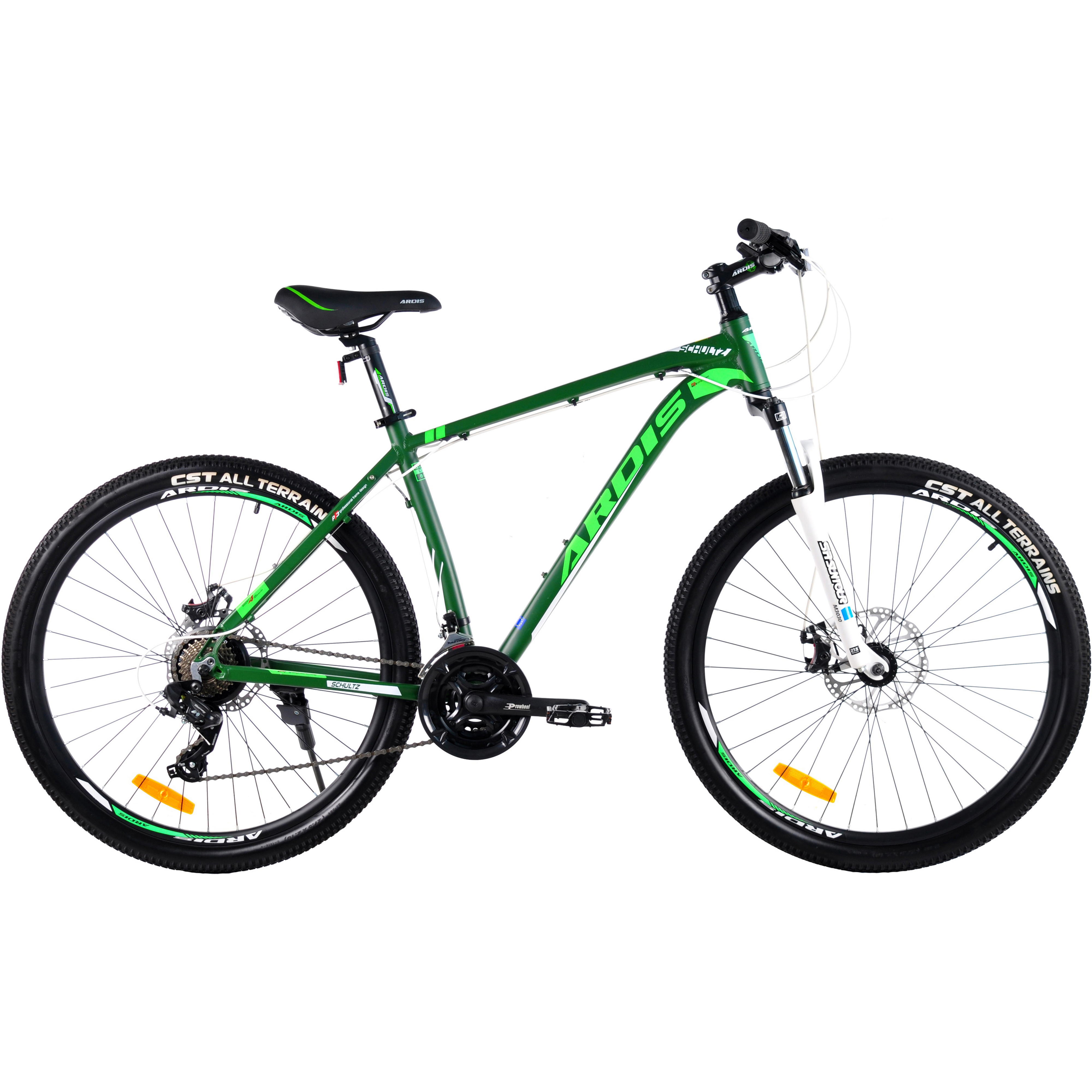 Велосипед ARDIS 27,5 МТВ AL "SHULTZ", 19", Зелёный (4001-190) фото 1