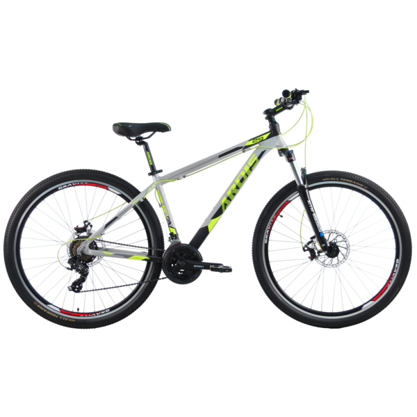 

Велосипед Ardis GTA 29" 21" 2021 Серо-Желтый (0259-21-Ж)