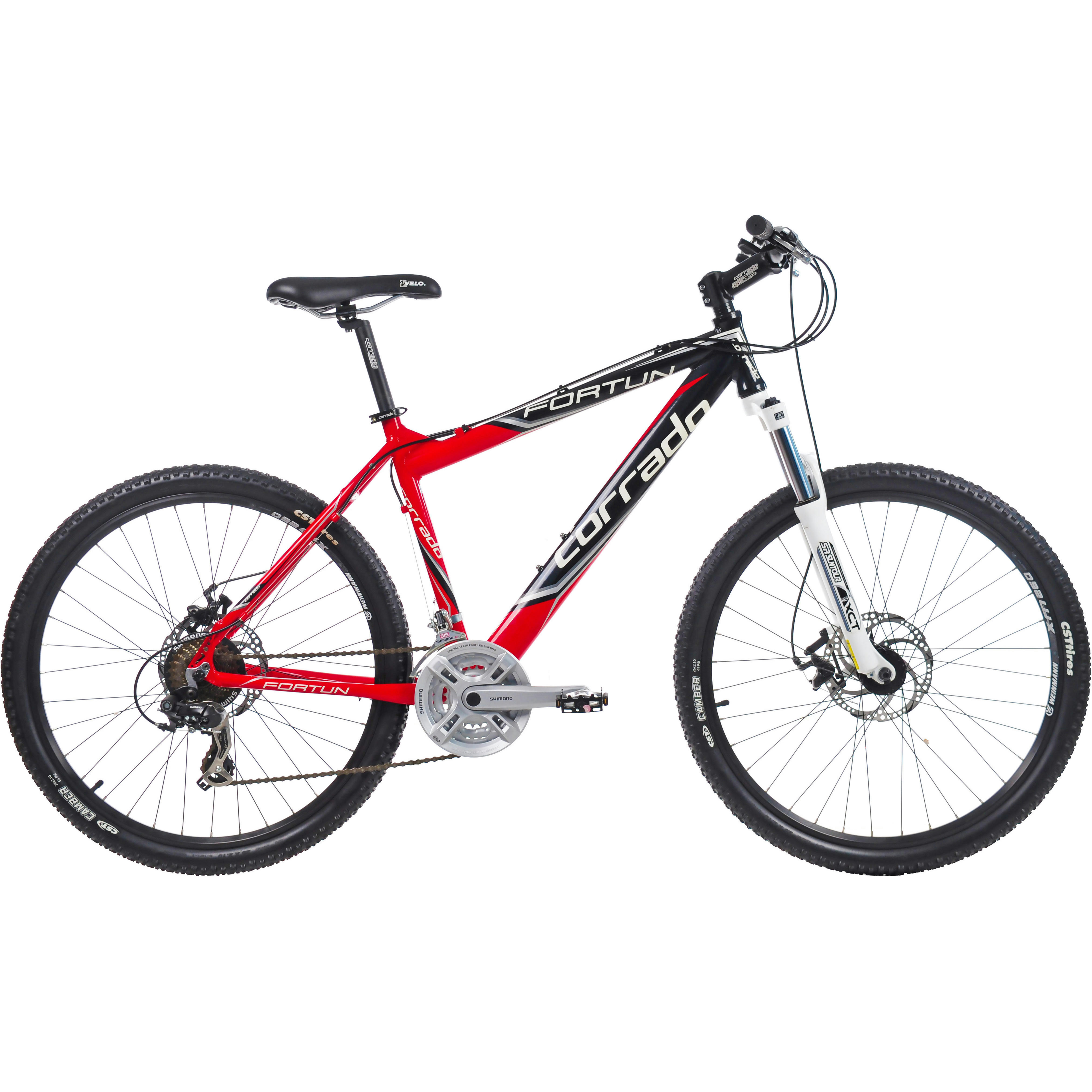 Велосипед Corrado Fortun 26" 18,5" Червоно-Чорний (0311-К-18)фото1
