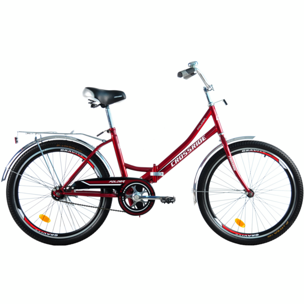 

Велосипед CROSSRIDE 24 FLD ST "FOLDER", Красный (0820-К)