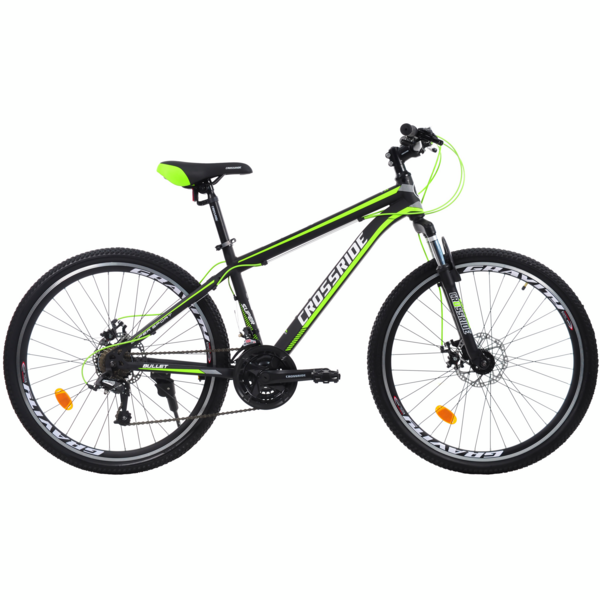 

Велосипед Crossride 26 МТВ ST "Bullet", 15", Черно-Желтый (02621-150-1)
