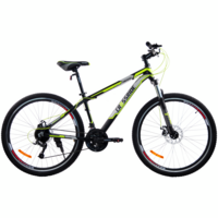 Велосипед Crossride Hiland 27.5" 15" Черно-салатовый (0247-З-15)