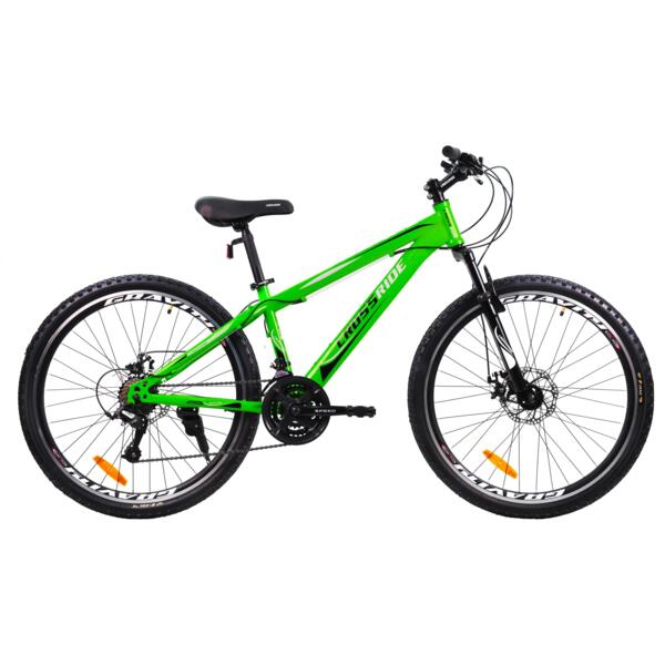

Велосипед Crossride Skyline 26" 15" 2021 Салатовый (0239-150-2)