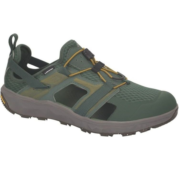 Сандали мужские Lizard Ultra Trek Smoked Green/Olive Green 47 зеленый фото 