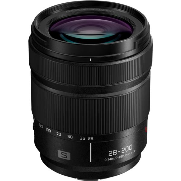 

Объектив Panasonic Lumix S 28-200 mm f/4-7.1 Macro O.I.S. (S-R28200E)