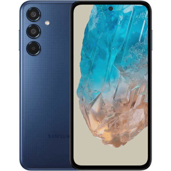 Акція на Смартфон Samsung Galaxy M35 5G 6/128Gb Dark Blue (SM-M356BDBBEUC) від MOYO