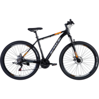 Велосипед Al 29" SPACE PHAETON (039) AM DD рама-20" черно-оранжевый 2024 (OPS-SP-29-001)