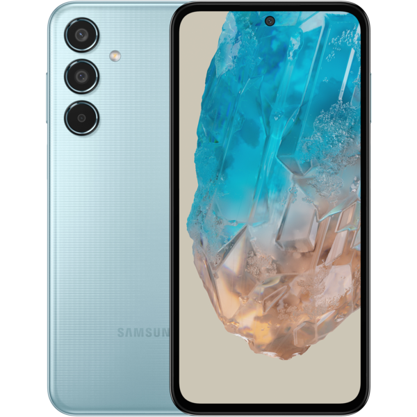 Смартфон Samsung Galaxy M35 5G 6/128Gb Light Blue (SM-M356BLBBEUC)