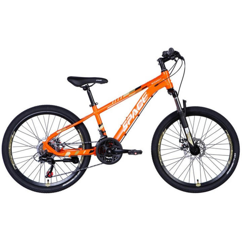 Велосипед Al 24&quot; SPACE MERCURY Хардтейл DD рама-13&quot; оранжевый 2024 (OPS-SP-24-007) фото 