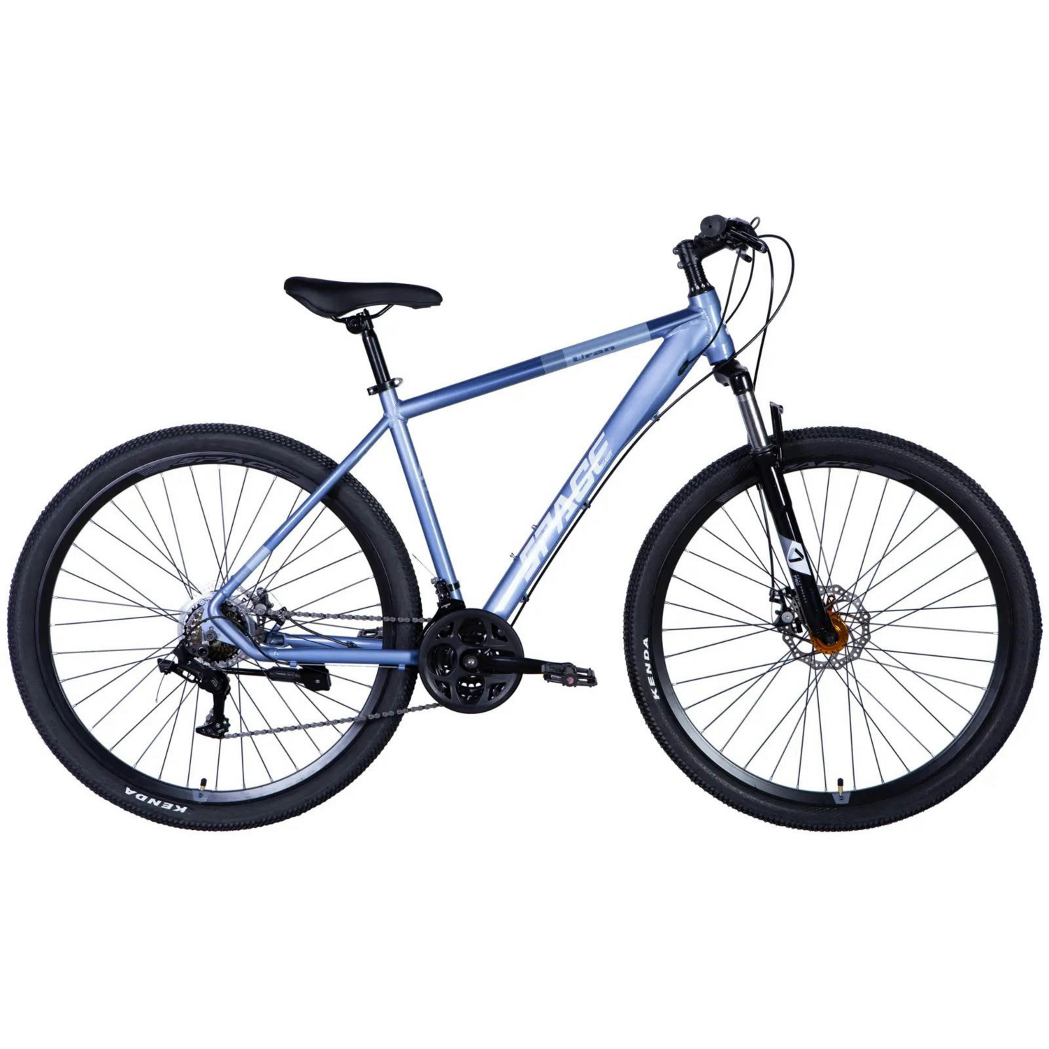 Велосипед AL 29&quot; SPACE URAN (038) AM DD рама-20&quot; сине-фиолетовый 2024 (OPS-SP-29-022) фото 