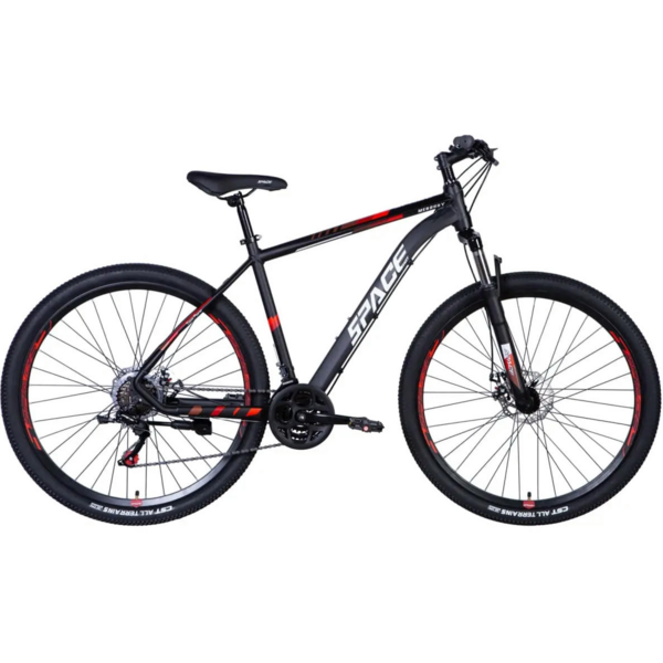 

Велосипед Al 29" SPACE MERCURY Хардтейл DD рама-20" черно-красный 2024 (OPS-SP-29-017)