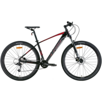 Велосипед AL 29" Leon TN-70 AM Hydraulic lock out HDD рама-17,5" черный с червоним 2022 (OPS-LN-29-141)
