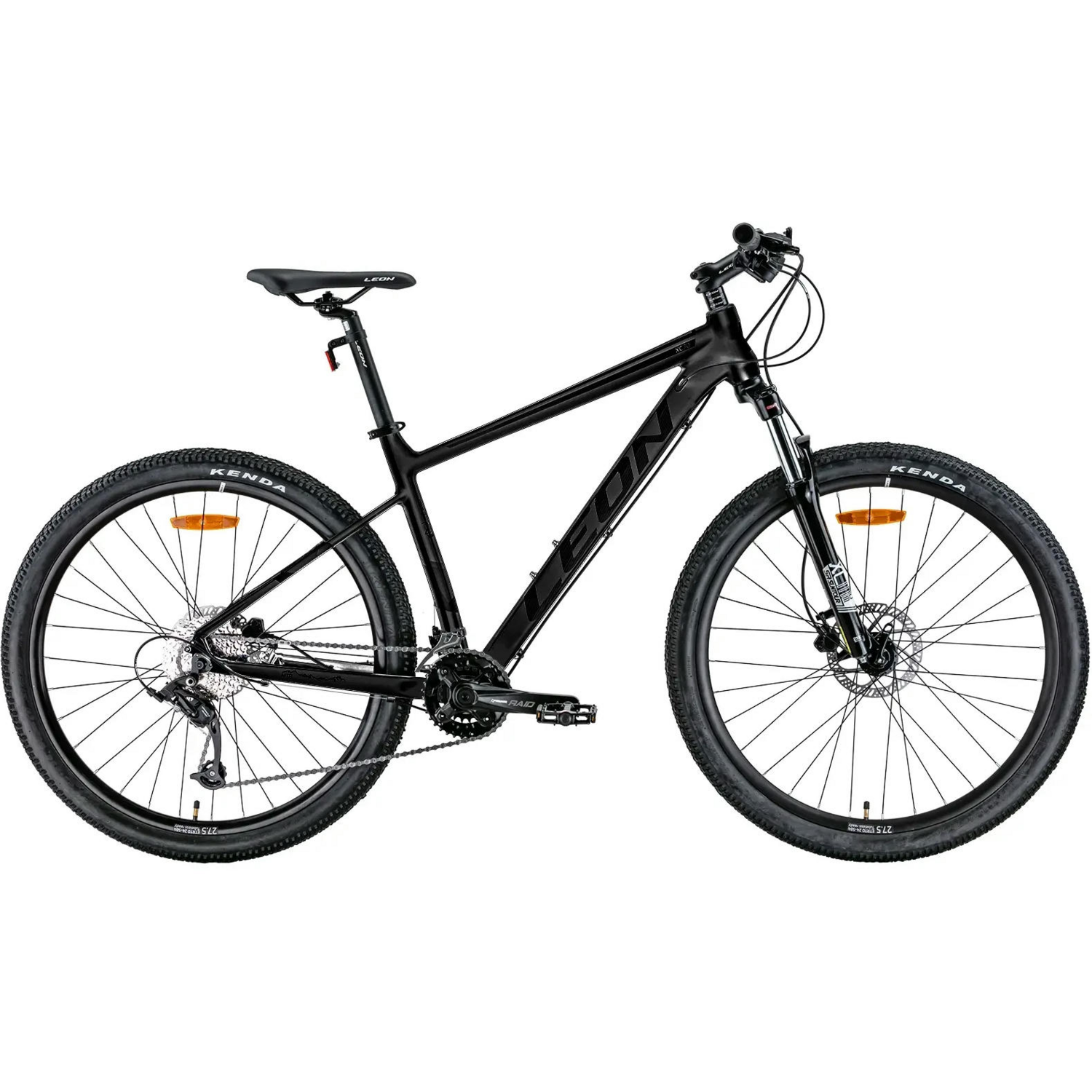 Велосипед AL 27.5&quot; Leon XC-70 AM Hydraulic lock out HDD рама-20&quot; серый с чорним 2022 (OPS-LN-27.5-139) фото 