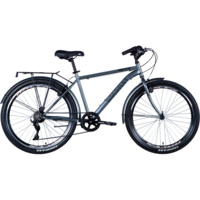 Велосипед ST 26" Discovery PRESTIGE MAN Vbr рама-18" серый 2024 (OPS-DIS-26-585)