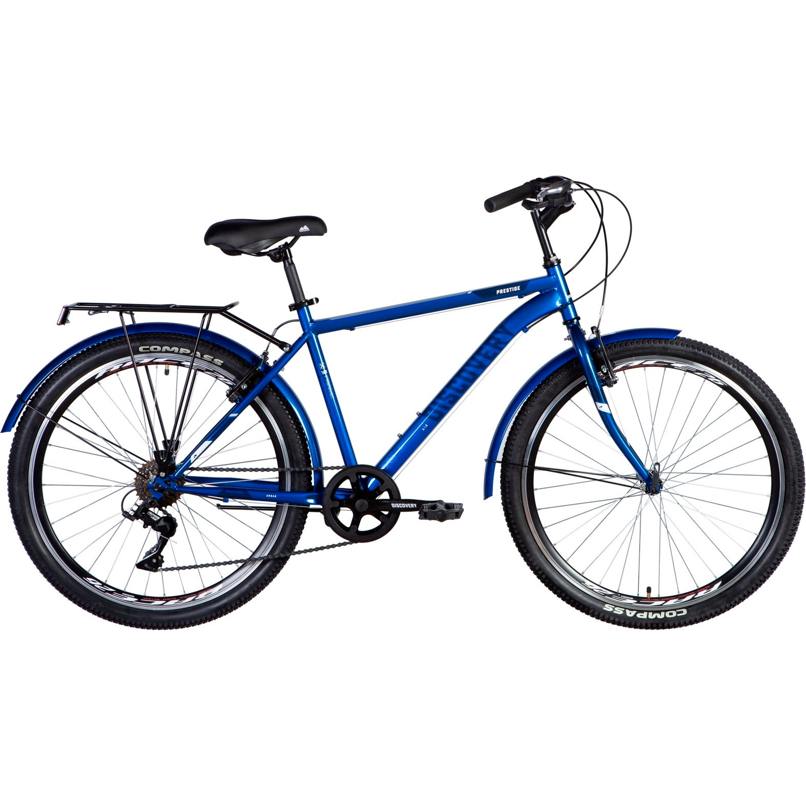 Велосипед ST 26" Discovery PRESTIGE MAN Vbr рама-18" синий 2024 (OPS-DIS-26-586) фото 1