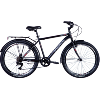 Велосипед ST 26 Discovery PRESTIGE MAN Vbr рама-18" черный (матовий) 2024 (OPS-DIS-26-587)