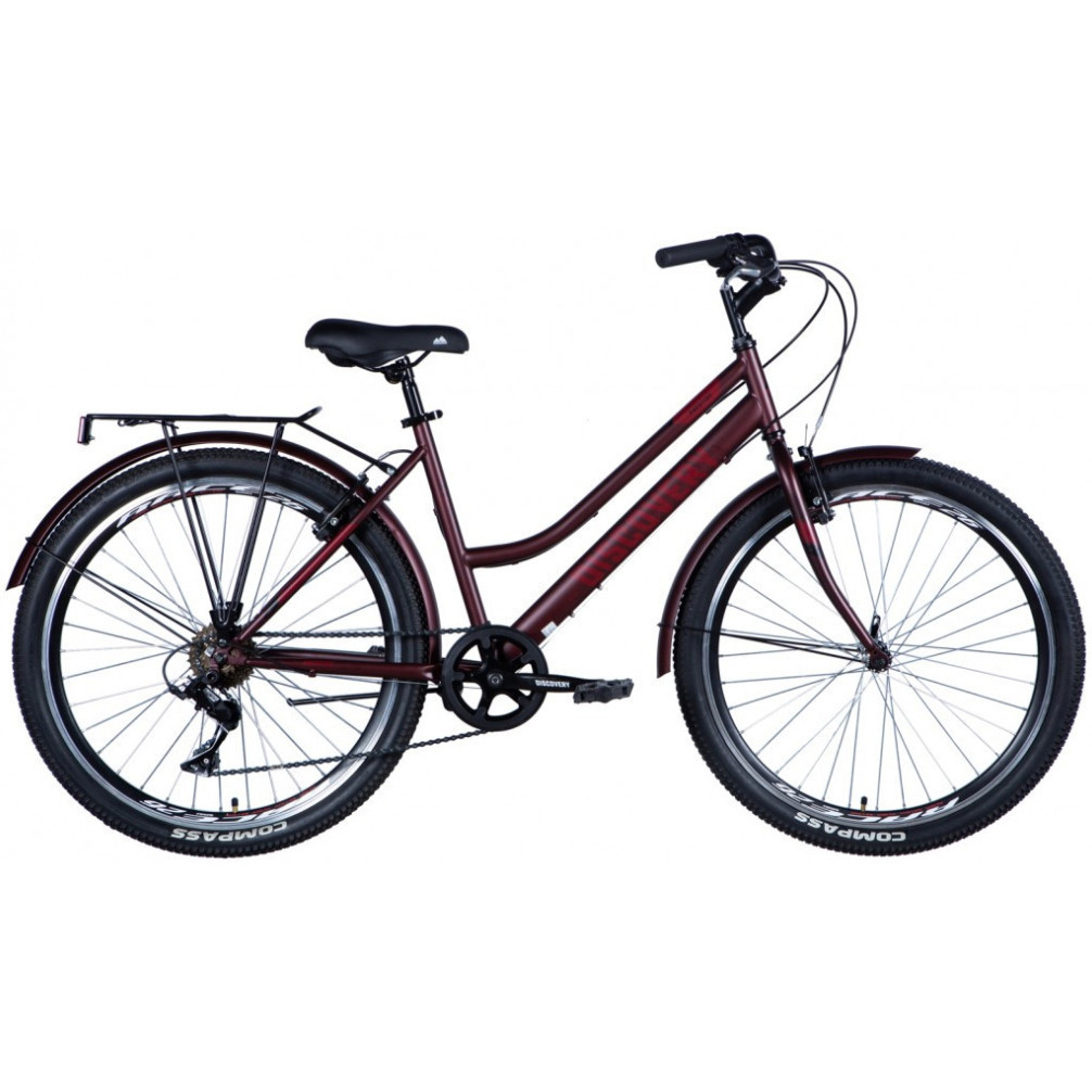 Велосипед ST 26 Discovery PRESTIGE WOMAN VBR рама-17&quot; червоний (матовий) 2024 (OPS-DIS-26-588)фото