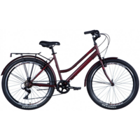 Велосипед ST 26 Discovery PRESTIGE WOMAN VBR рама-17" червоний (матовий) 2024 (OPS-DIS-26-588)