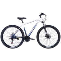 Велосипед ST 27.5" SPACE NEPTUNE (035) AM DD рама-18" бело-синий 2024 (OPS-SP-27.5-016)