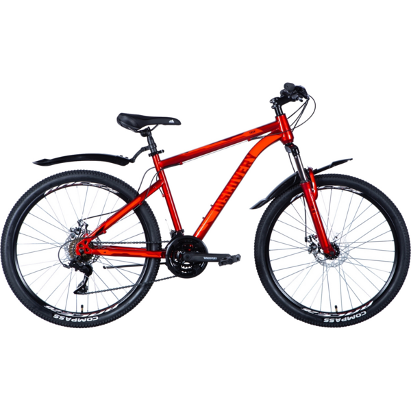 Акція на Велосипед ST 26" Discovery TREK AM DD рама-18" красный 2024 (OPS-DIS-26-592) від MOYO