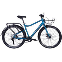 Велосипед ST 27.5 Dorozhnik UTILITY під касету рама-18,5" синій 2024 (OPS-D-27.5-001)