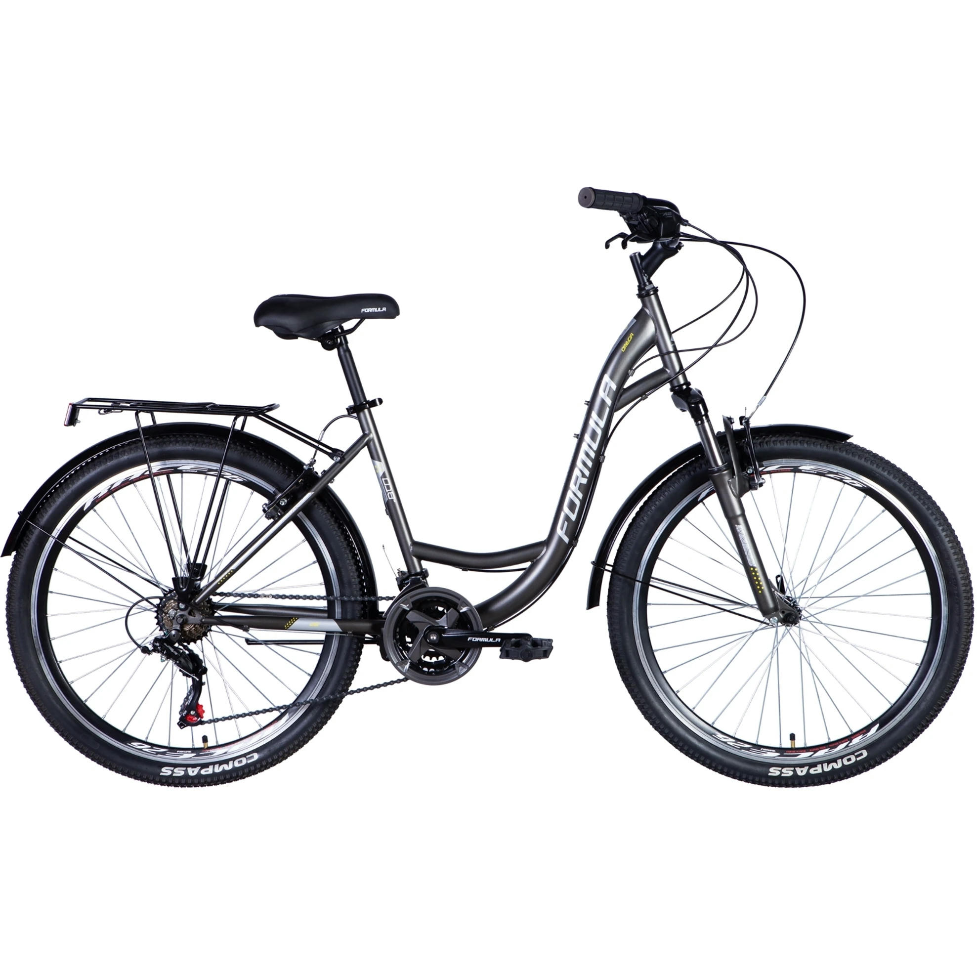 Велосипед ST 26" Formula OMEGA AM Vbr рама-18" темно-сріблястий (матовий) 2024 (OPS-FR-26-725)фото1