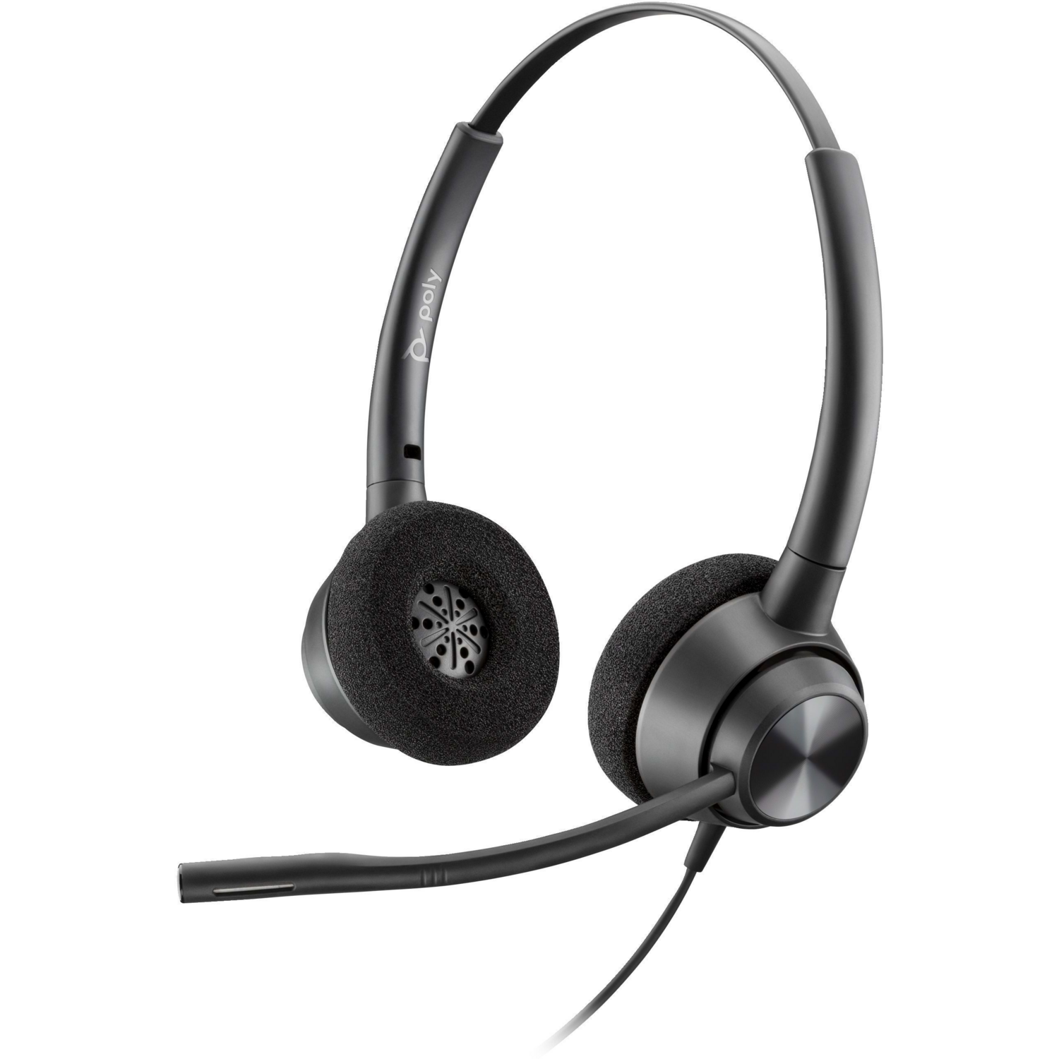 Гарнитура компьютерная стерео On-ear Poly EncorePro 320, USB-A Black (767G0AA) фото 