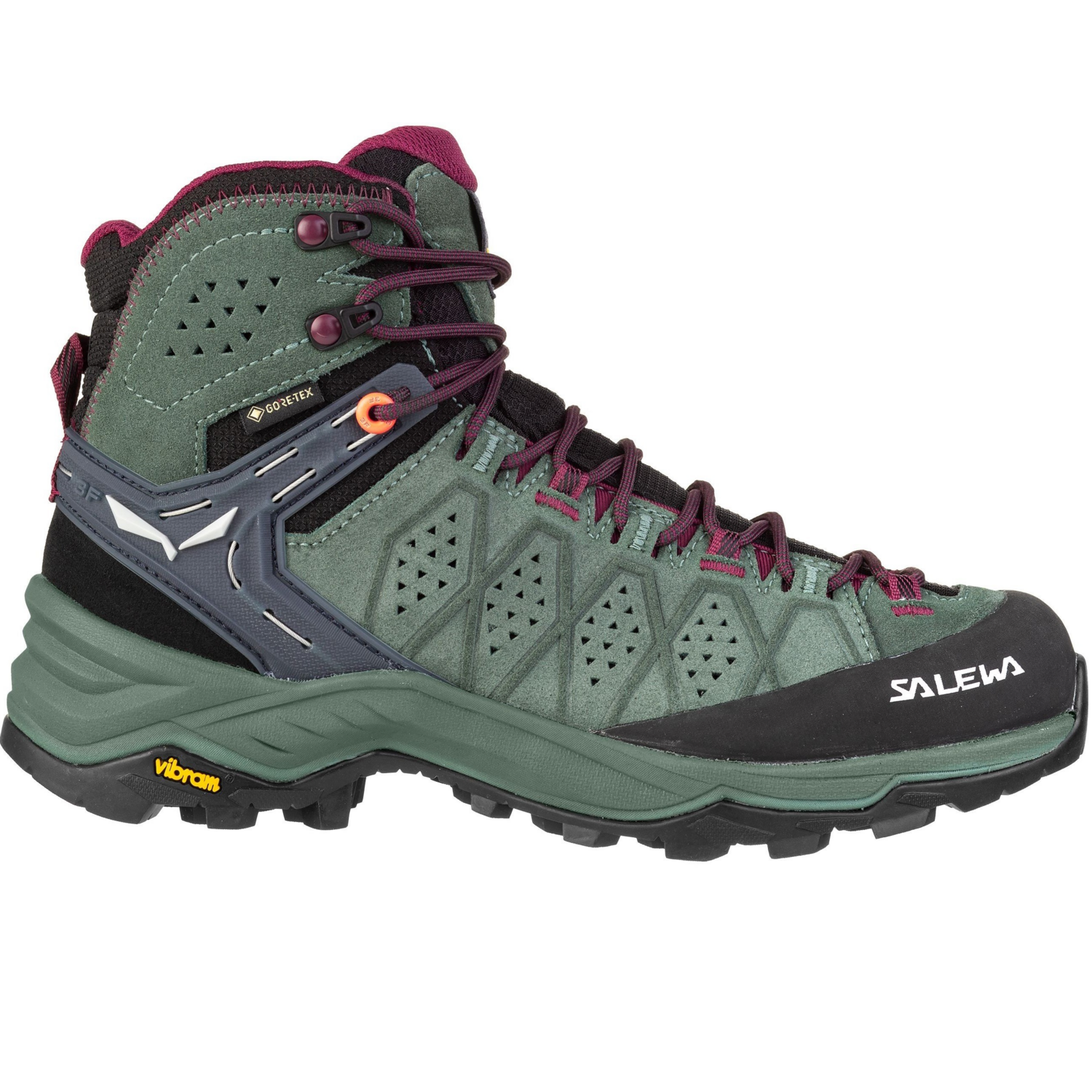 Черевики жіночі Salewa Ws Alp Trainer 2 Mid Gtx 61383 5085 38.5 зеленийфото