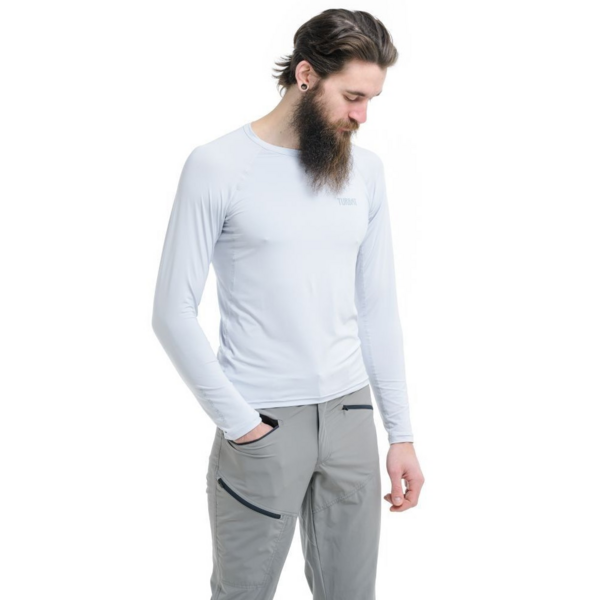 

Термофутболка мужская Turbat Hike Lite LS Mns glacier gray S серый