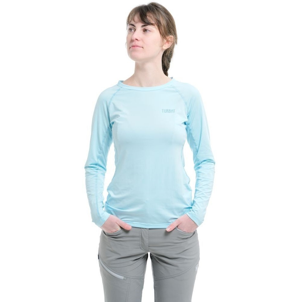 Термофутболка женская Turbat Hike Lite WMn pastel blue XL голубой фото 