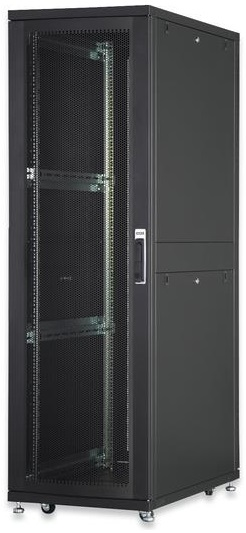Шкаф DIGITUS 19&quot;, 42U, Server Unique, 600x1000 мм, 1000кг максимально, черный фото 