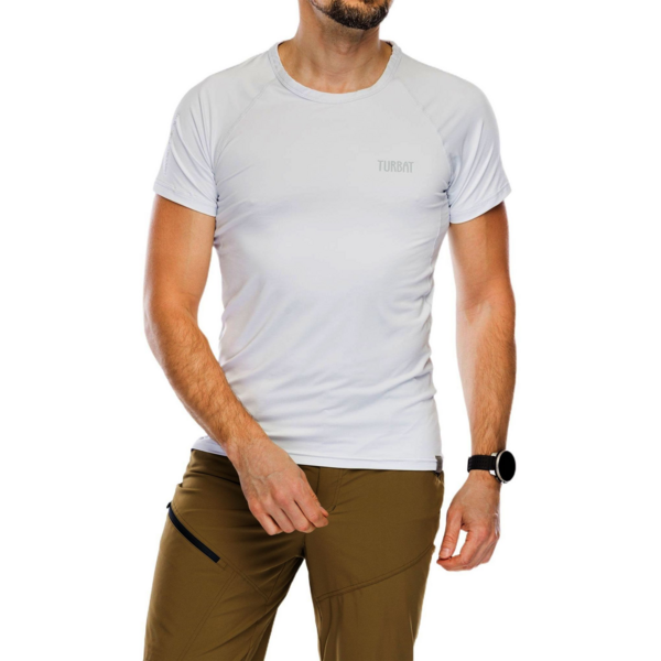 Термофутболка мужская Turbat Hike Lite SS Mns glacier gray L серый