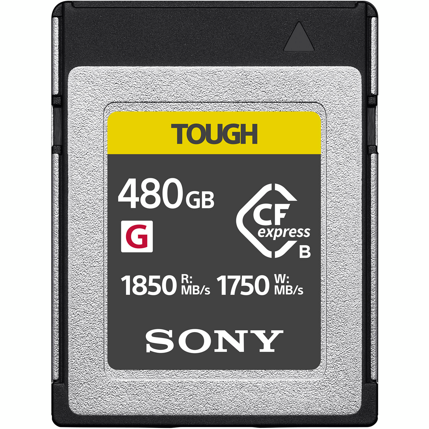 Карта памяти Sony CFexpress Type B 480GB R1850/W1750MB/s Tough (CEBG480T.CE7) фото 