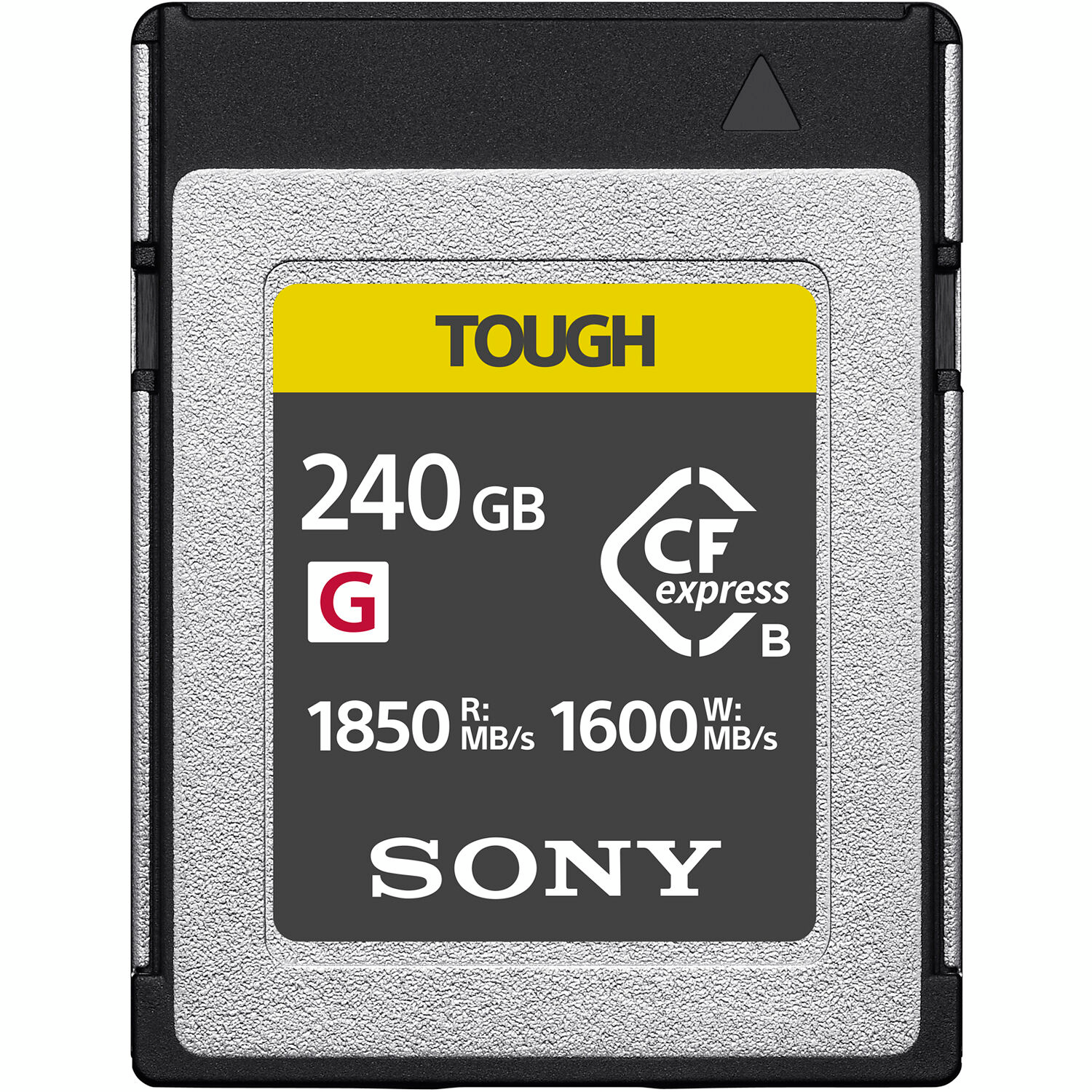 Карта памяти Sony CFexpress Type B 240GB R1850/W1600MB/s Tough (CEBG240T.CE7) фото 