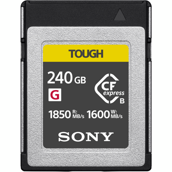 Акція на Карта памяти Sony CFexpress Type B 240GB R1850/W1600MB/s Tough (CEBG240T.CE7) від MOYO