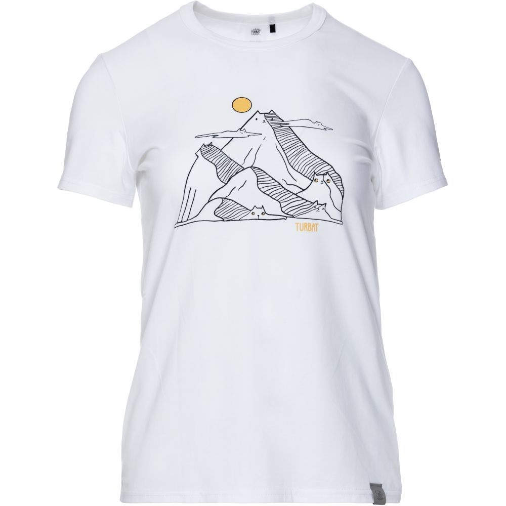 Жіноча футболка Turbat Kotogora Wmn white XL білийфото